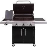 BRAND NEW CHAR BROIL PERFORMANCE 340B 3 BURNER GAS BBQ RRP £400 APW