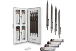 20 X BRAND NEW MOZART PREMIUM SCETCHING PENCIL SETS INCLUDING 4 PENCILS, REPLACEMENT ERASERS AND