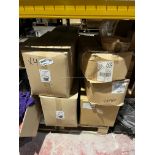 MIXED PACKAGING LOT ON 1 PALLET INCLUDING WINDOW TAKEAWAY CONTAINERS AND PAPER BAGS R7-7