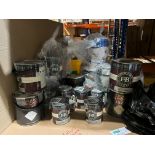 20 PIECE MIXED PAINT LOT INCLUDING FARROW AND BALL, DULUX ETC R9-1