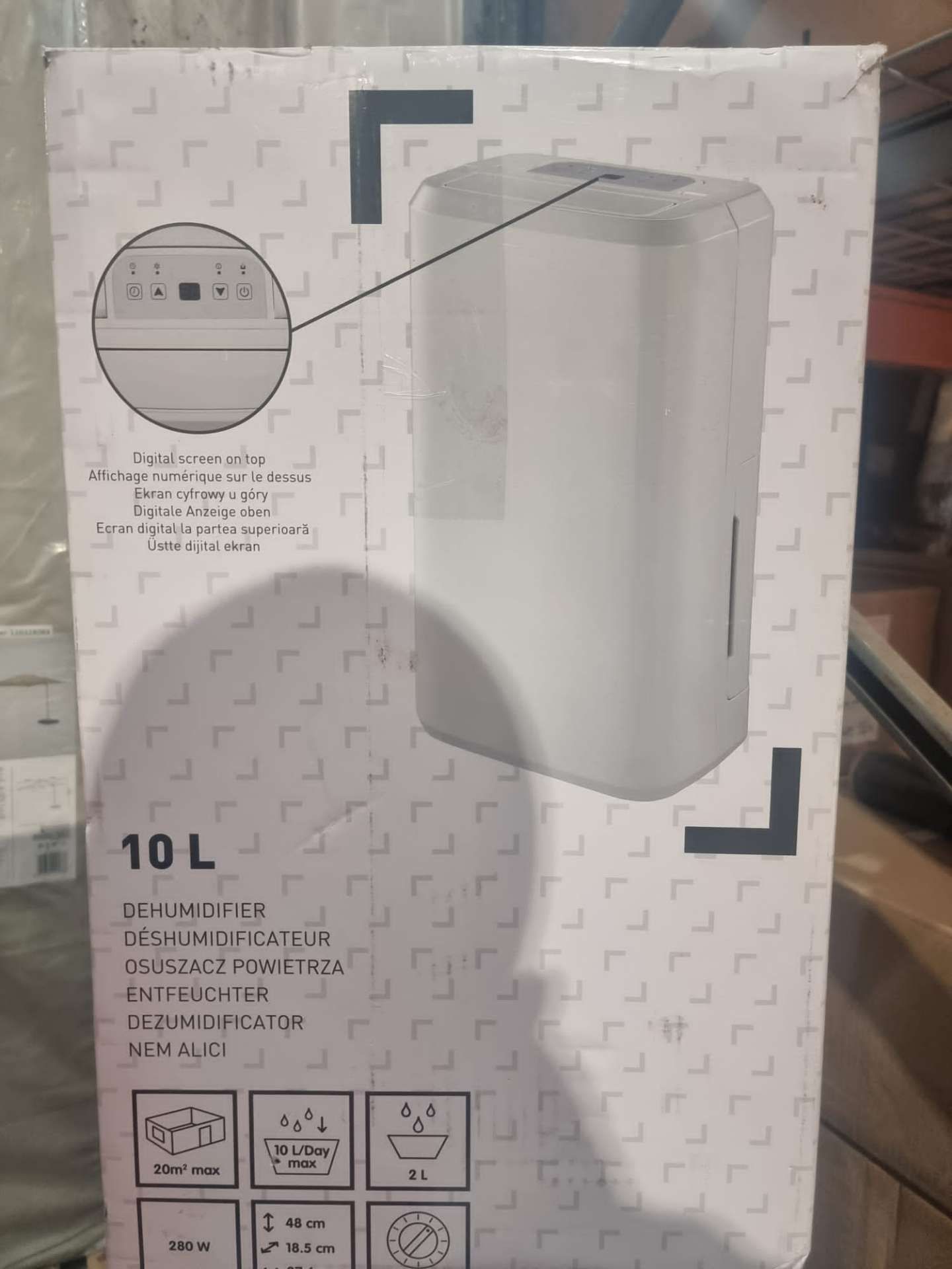 BOXED 10L BLYSS DEHUMIDIFIER RRP £135 R10-7 - Image 2 of 2