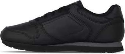 4 X BRAND NEW PAIRS OF SLAZENGER CLASSIC MENS TRAINERS BLACK AND CHARCOAL SIZE 9 RRP £55 EACH