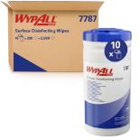 50 X BRAND NEW TUBS OF 200 KIMBERLEY CLARKE WYPALL 7787 PRE SATURATED ANTI BAC WIPES (EXP AUG