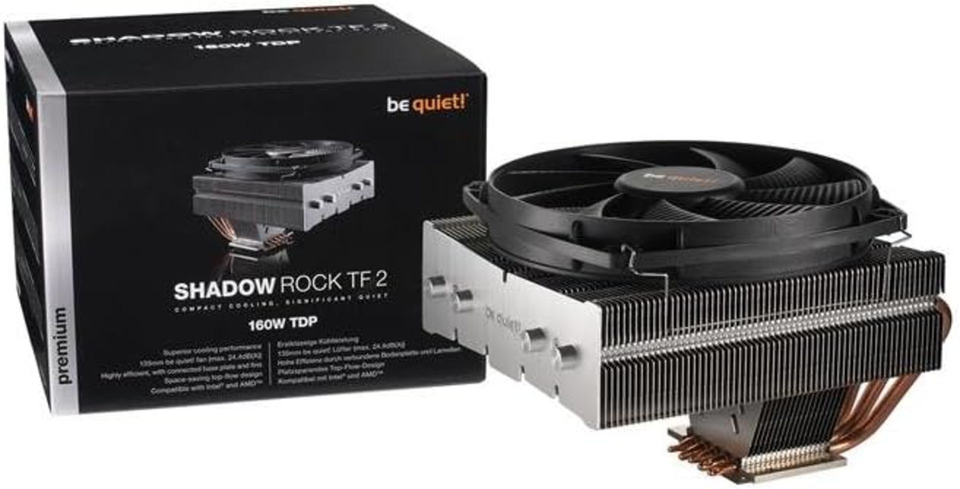 NEW & BOXED BE QUIET! Shadow Rock TF 2 CPU Cooler. RRP £59.99. Shadow Rock TF 2 is the perfect - Bild 7 aus 7