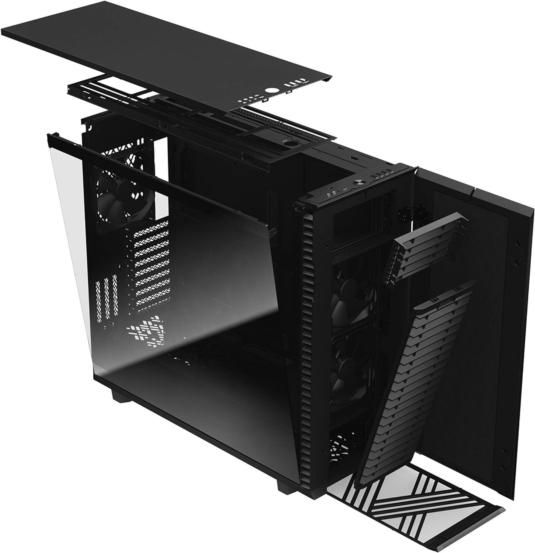 BRAND NEW FACTORY SEALED FRACTAL Design Define 7 XL Full Tower Case - BLACK. RRP £195.99. (PCK4). - Image 7 of 9