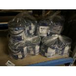 8x BRAND NEW DULUX WALLS & CEILINGS WHITE MIST MATT 2.5 LITRE. (S2-5)