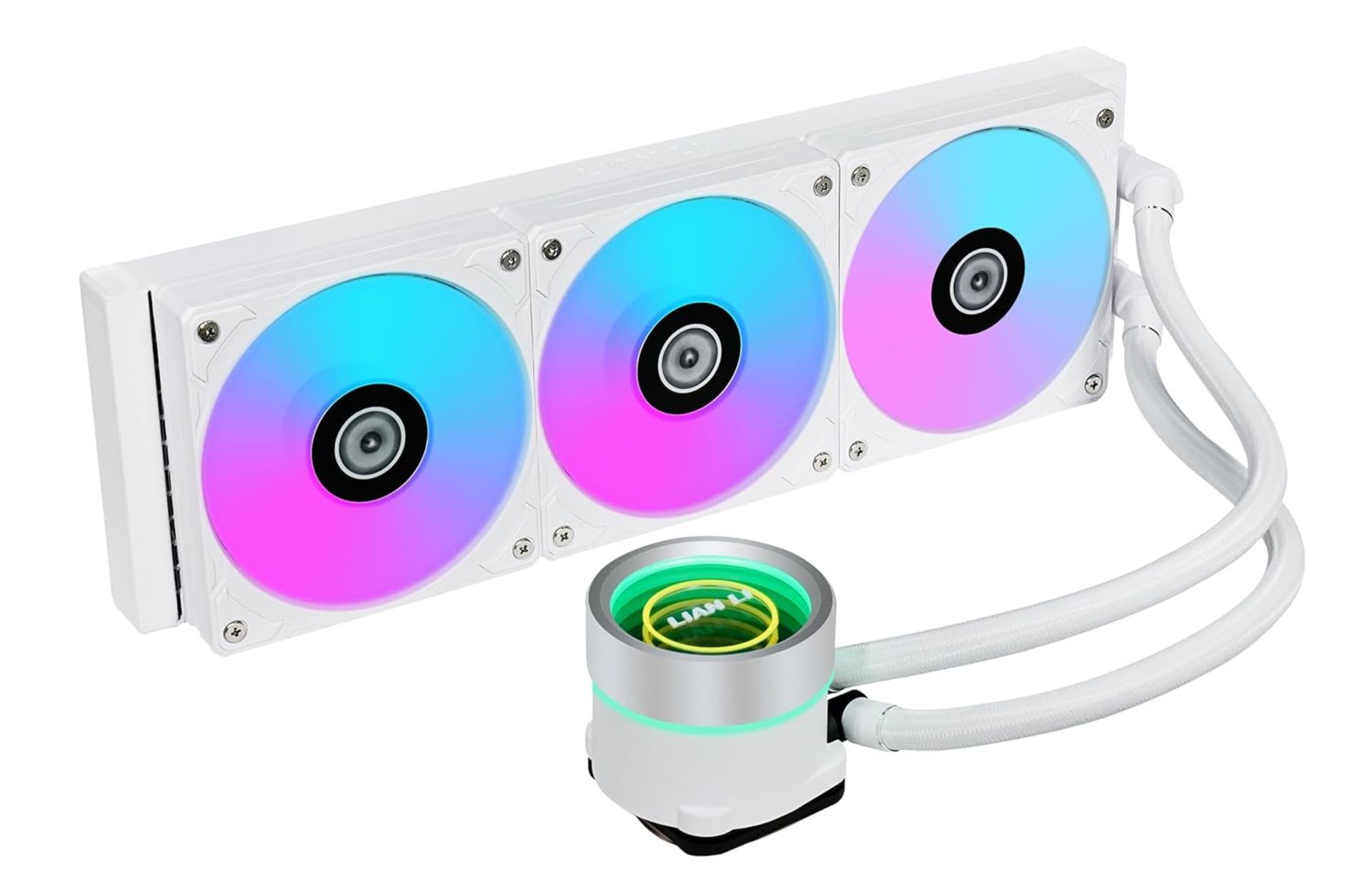 NEW & BOXED LIAN-LI GA II Trinity 360 All-In-One CPU Cooler - WHITE. RRP £145.98. The Lian Li - Bild 3 aus 6