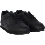 4 X BRAND NEW PAIRS OF SLAZENGER CLASSIC TRAINERS BLACK/CHARCOAL SIZE 7 S1RA