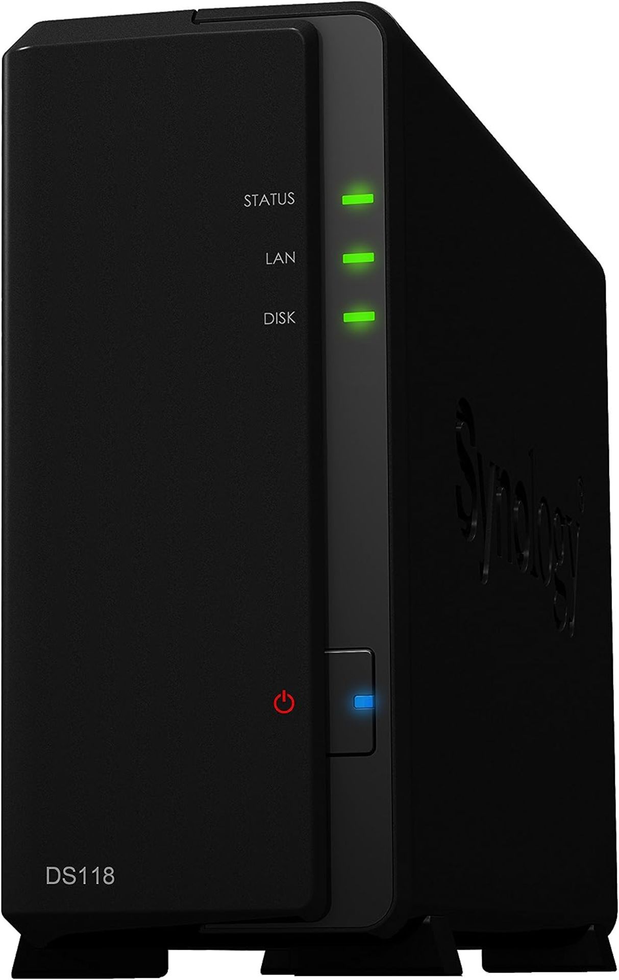 Brand New Synology DS118 1 Bay Desktop NAS Enclosure, High-performance 1-bay NAS for small offices