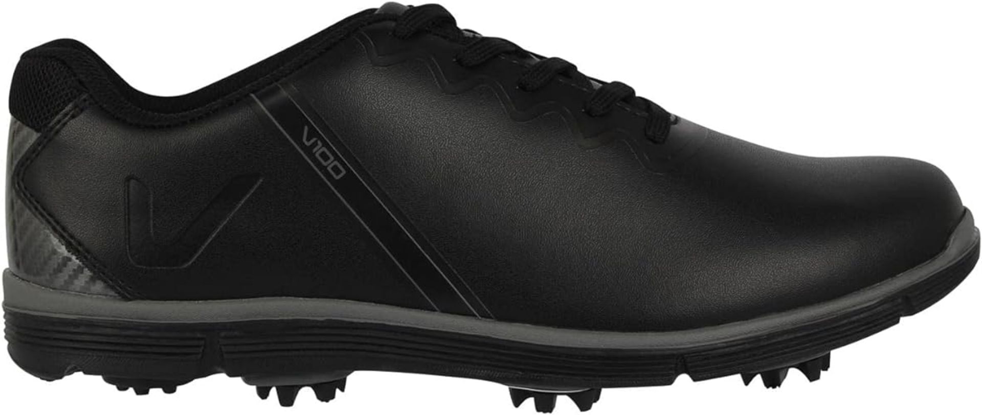 2 X BRAND NEW PAIRS OF SLAZENGER BLACK V100 PROFESSIONAL GOLF SHOES SIZE 10 RRP £89 EACH S1RA