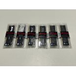 6x BRAND NEW FACTORY SEALED KINGSTON Fury Beast RAM to include DDR4/DDR5
