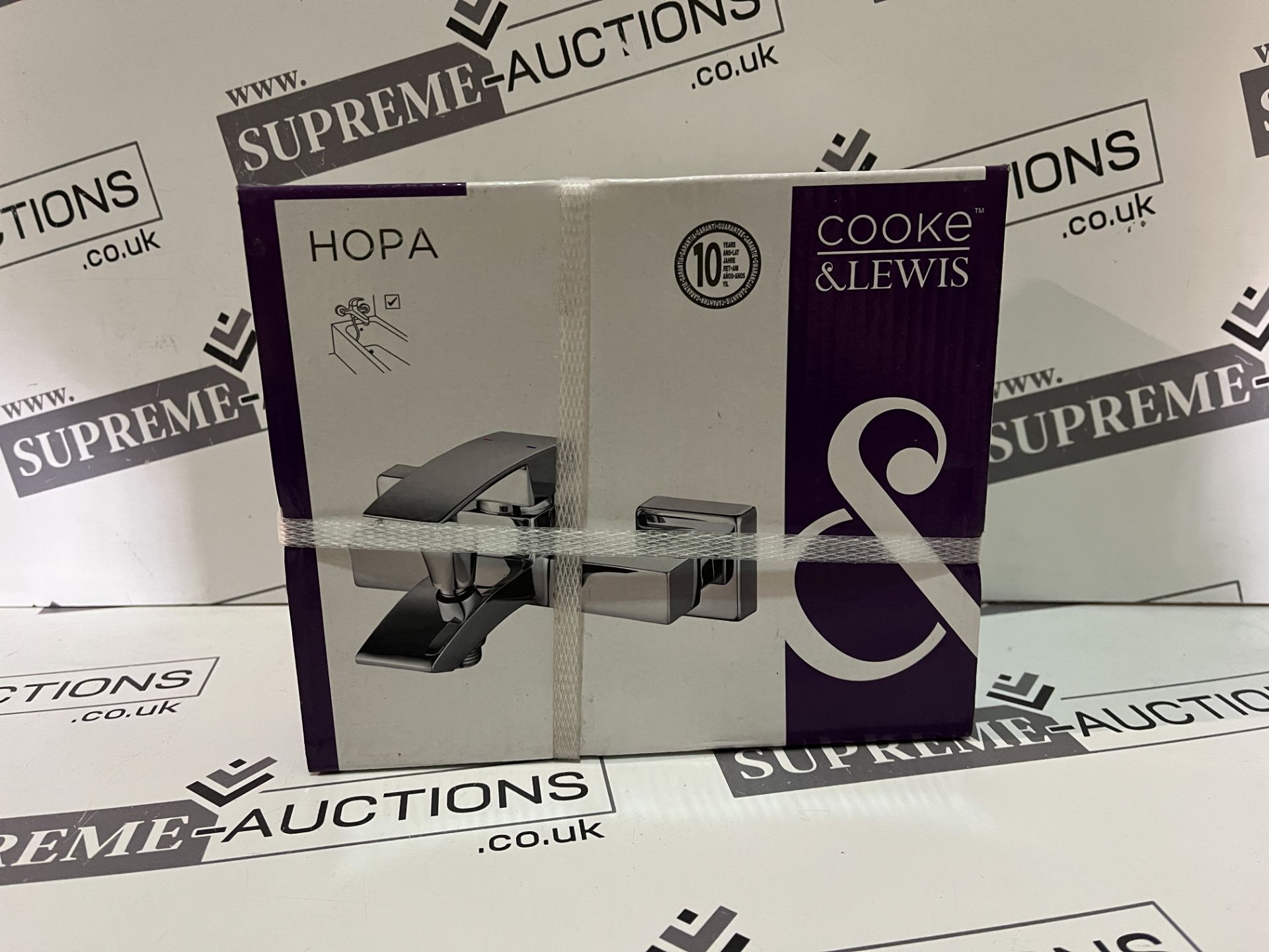 5 X BRAND NEW HOPA CHROME WALL MOUNTED CERAMIC SHOWER MIXER TAPS S1-2