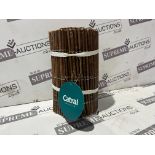 24 X BRAND NEW 200 X 20CM WICKER BORDER S1-4