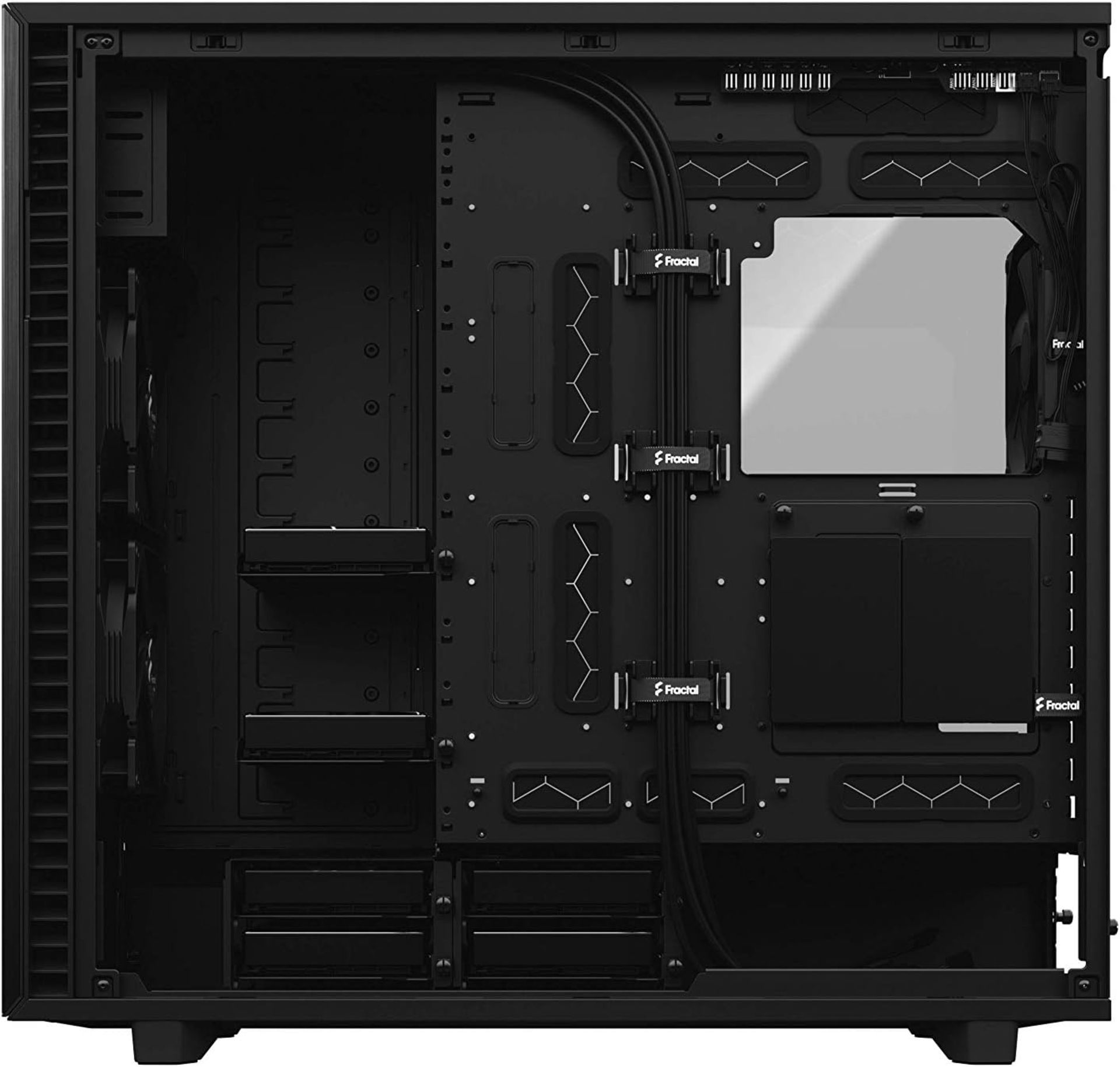 BRAND NEW FACTORY SEALED FRACTAL Design Define 7 XL Full Tower Case - BLACK. RRP £195.99. (PCK4). - Image 5 of 9