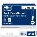 4 X TORK PEAKSERVE 100585 CONTINUOS HAND TOWELS R9.3