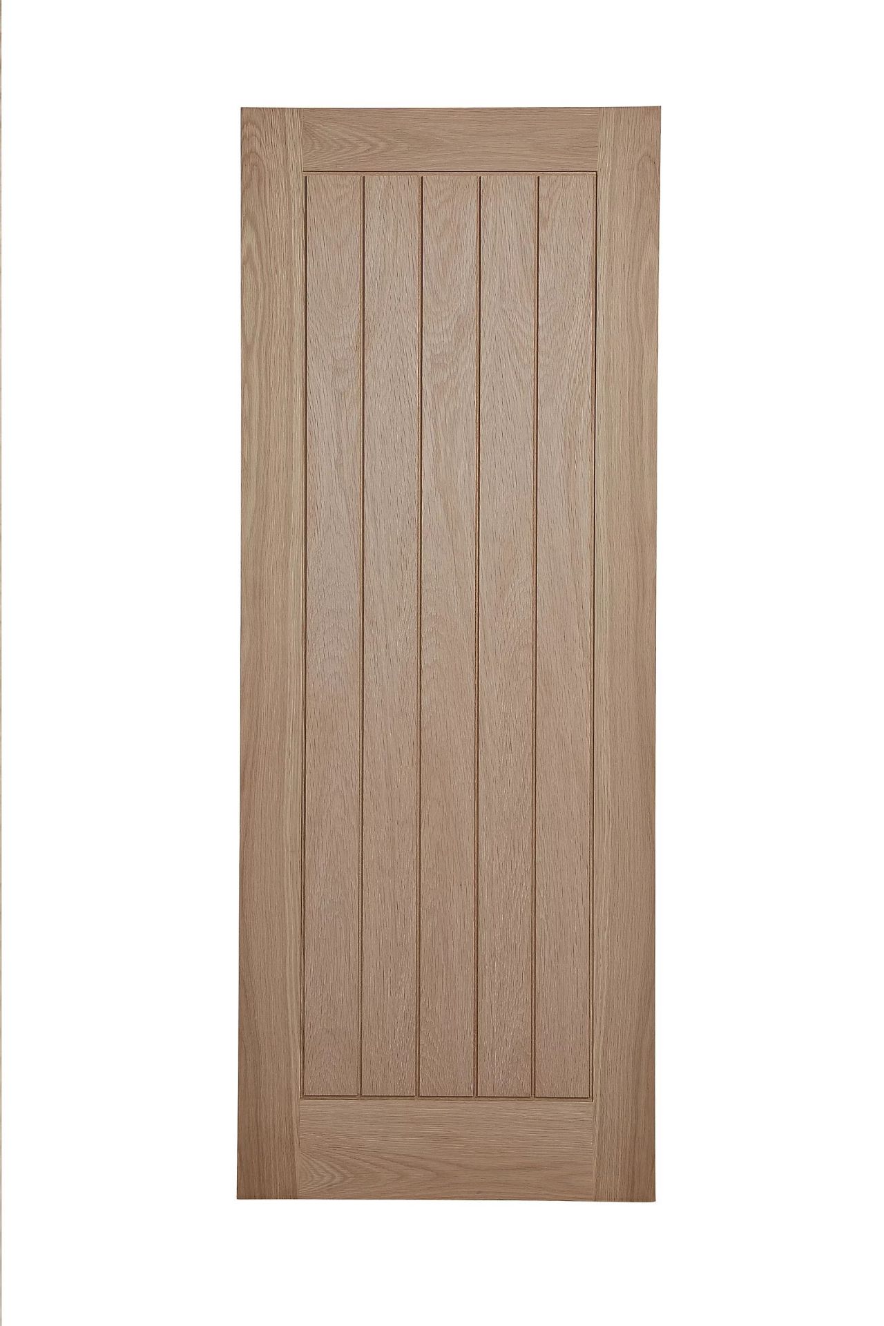 4 X BRAND NEW COTTAGE OAK VENEER INTERIOR DOORS 1981 X 686 X 35MM R15