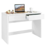 BRAND NEW WHITE 2 DRAWER COMPUTER DESK RRP £249. (S1) 2678 -1/2