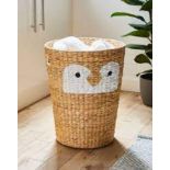 4 X BRAND NEW WICKER PENGUIN STORAGE HAMPER R11-10