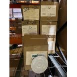 7 X BRAND NEW PACKS OF 24 CHURCHILL SUPER VITRIFIED WHITEWARE SAUCEPANS 114MM RRP £89 PER PACK R9-9