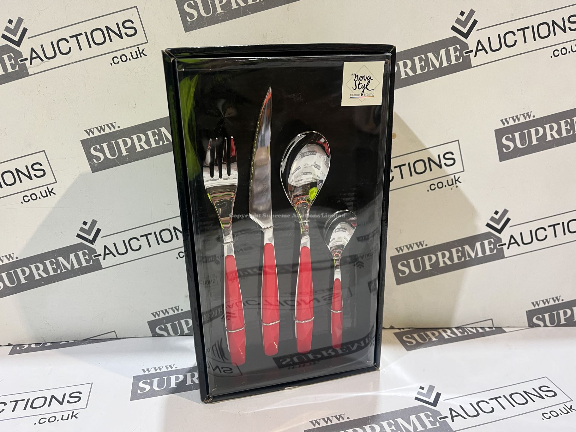 6 X BRAND NEW 12 PIECE LUXURY CUTLERY SETS (COLOURS MAY VARY) R15-6