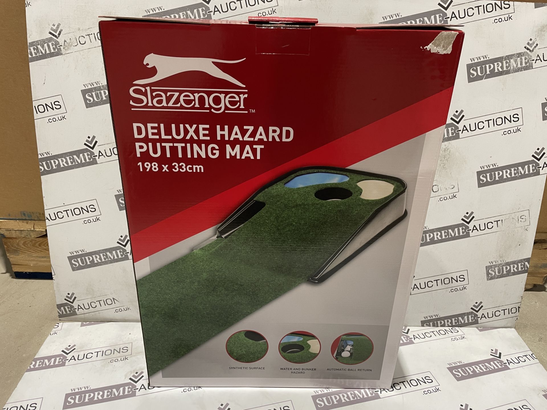 3 X BRAND NEW SLAZENGER HAZARD PUTT MATS S1RA