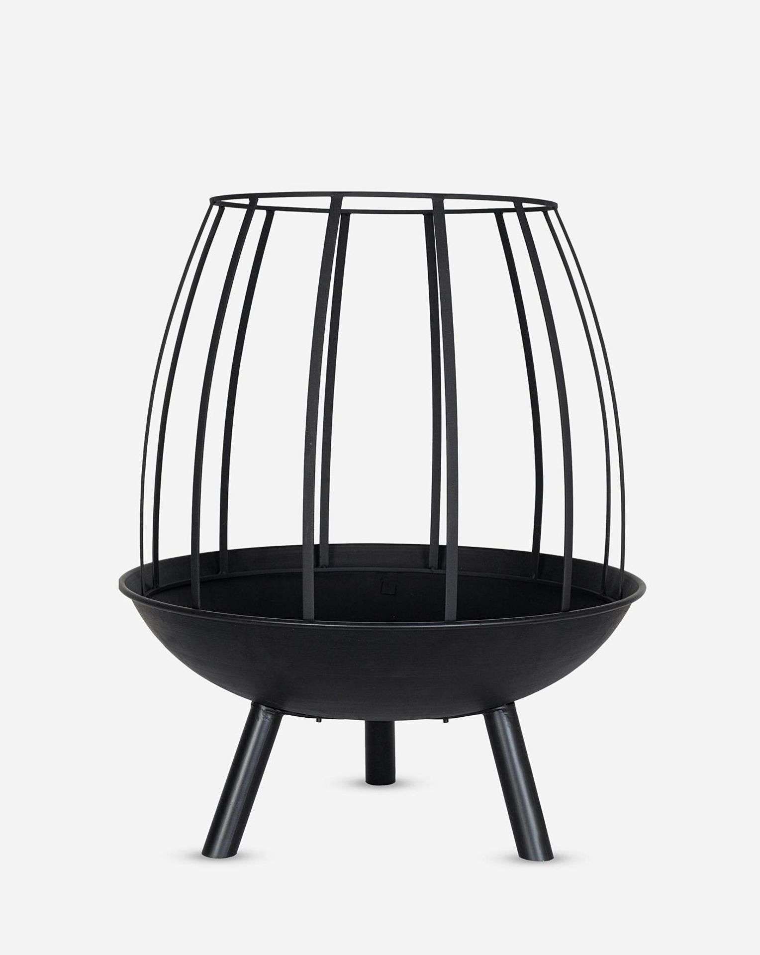 Brand New La Hacienda Large Steel Firepit with Pedestal Stand RRP £149 R9.10, Add style to your