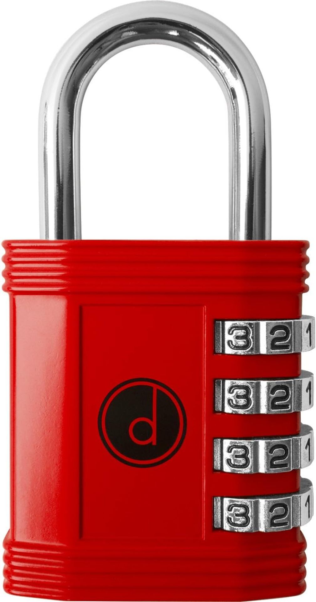 40 X BRAND NEW DESIRE TOOLS RED COMBINATION PADLOCKS R13-12