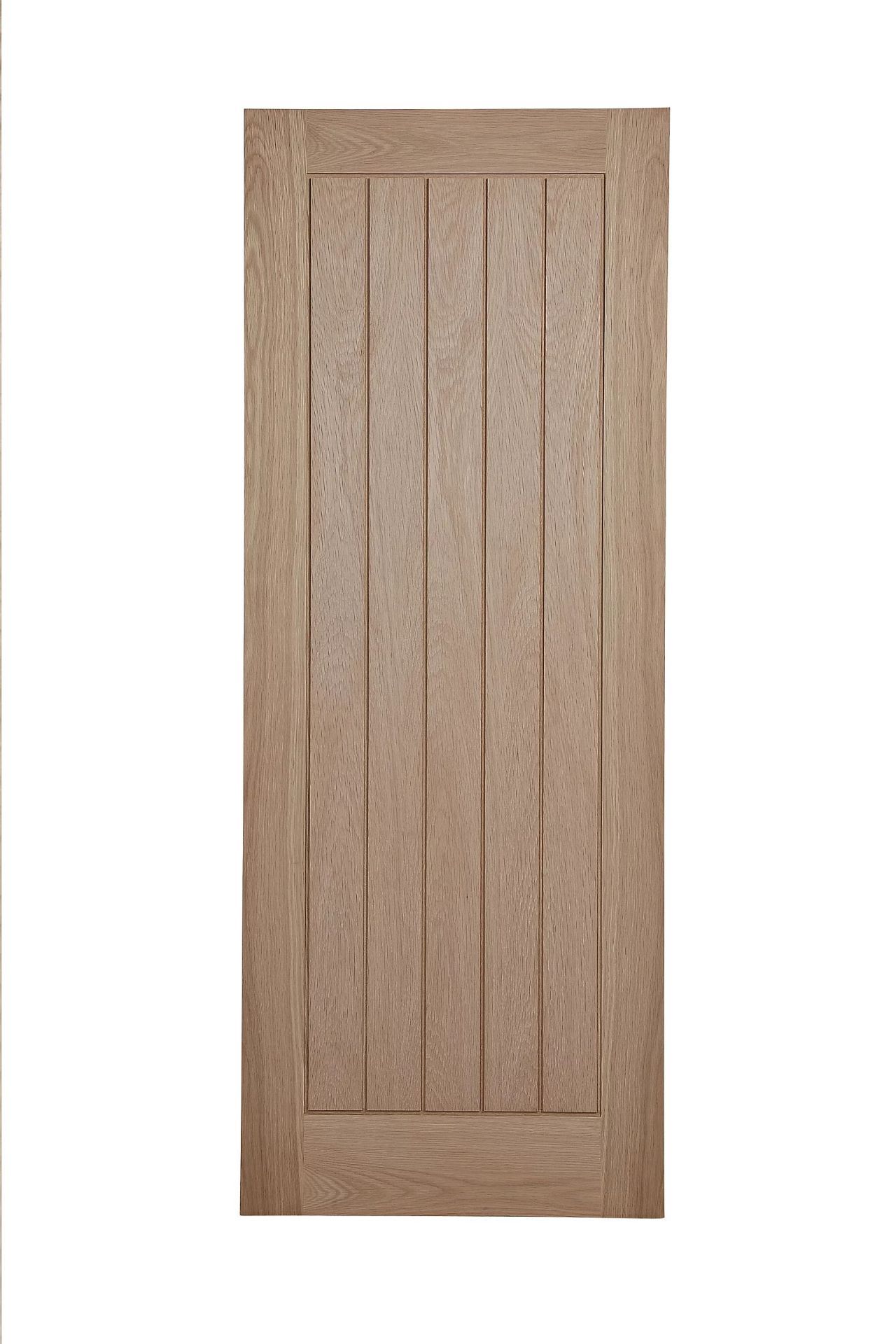 4 X GEOM OAK PANEL DOORS (SIZES MAY VARY)