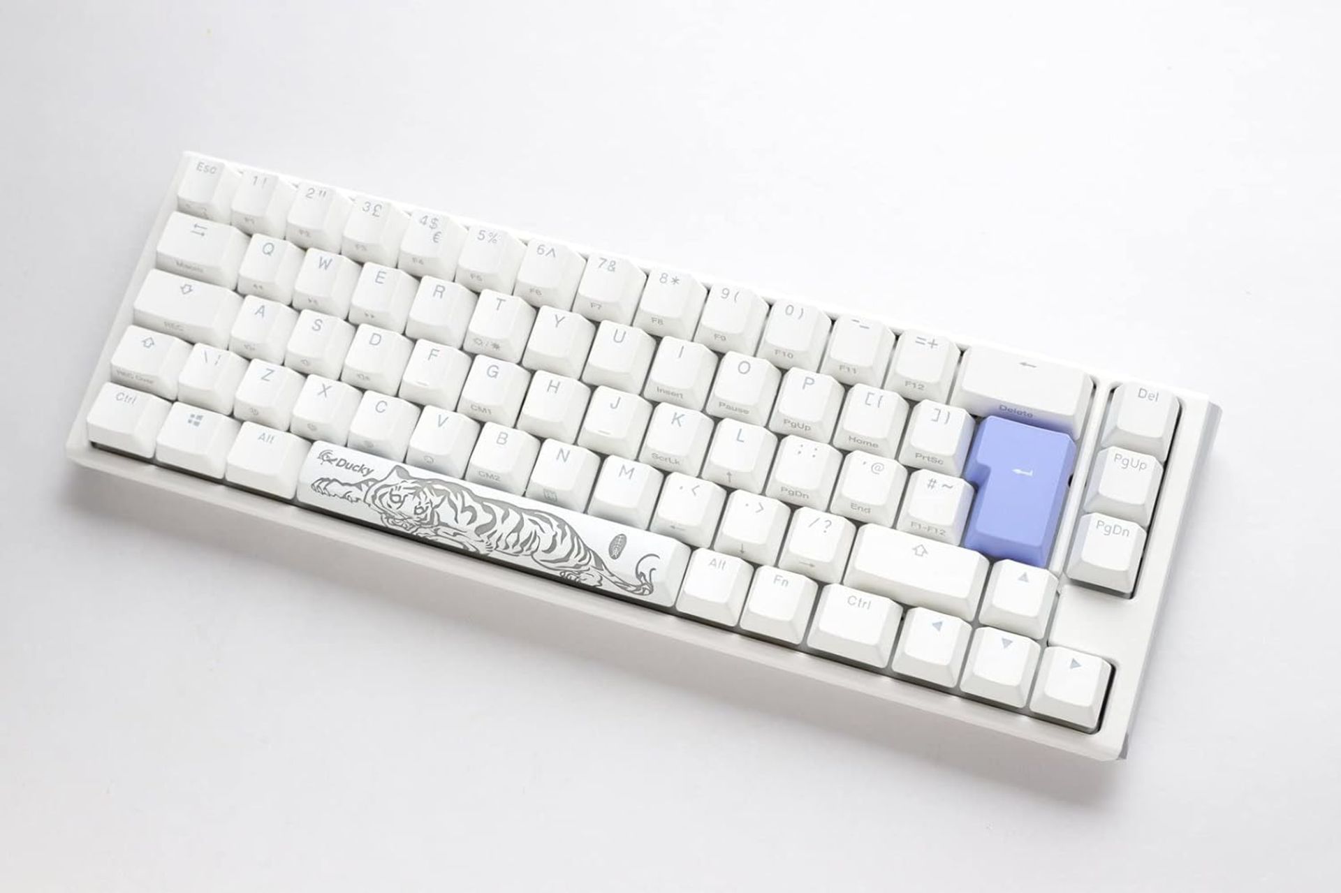 DUCKY ONE 3 Pure White SF RGB Wired Cherry MX Red Mechanical Keyboard. RRP £135. QUACK Mechanics - Bild 3 aus 5