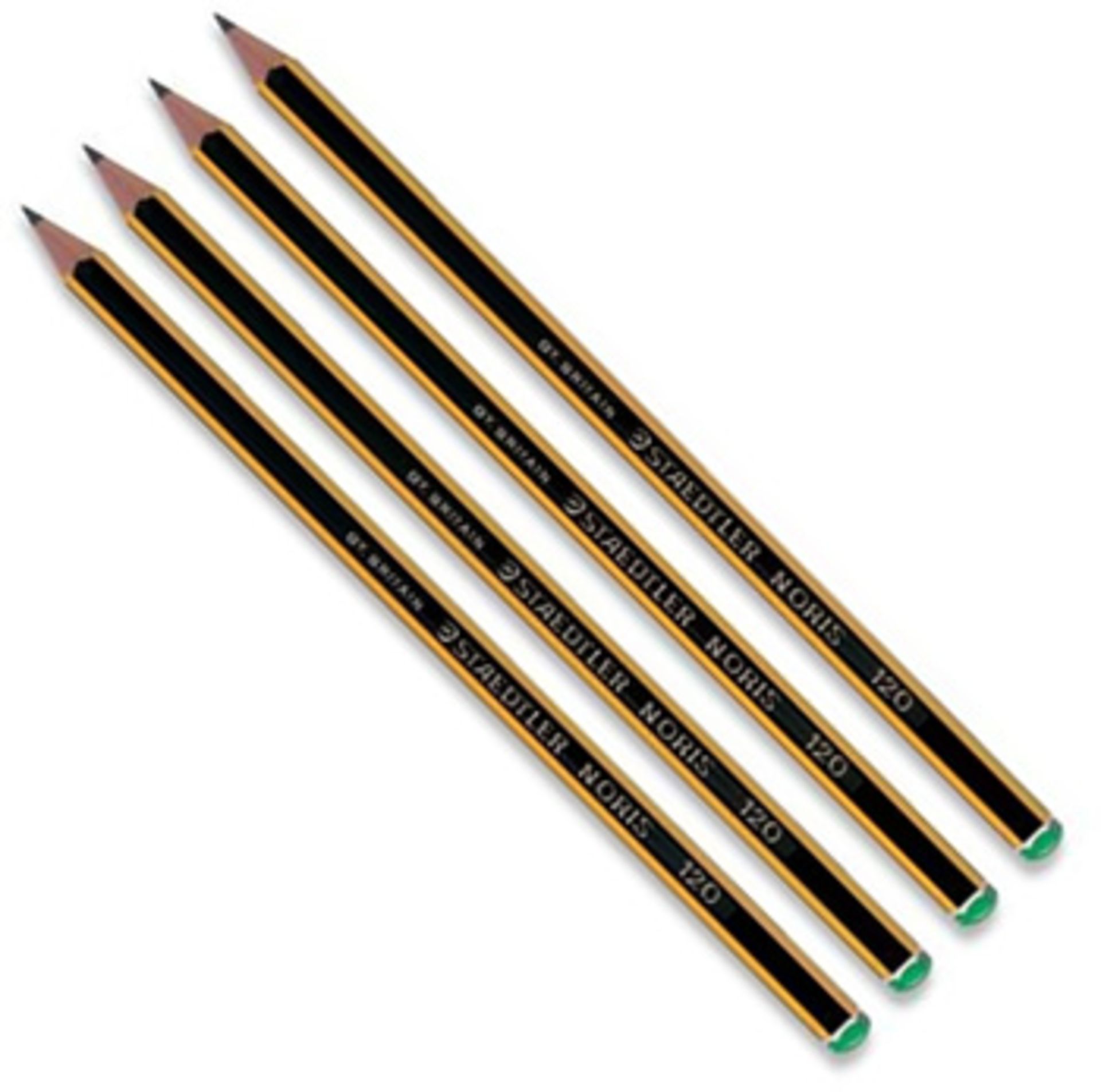 36 X BRAND ENW PACKS OF 12 NORRIS STAEDTLER 2H PENCILS R15-6