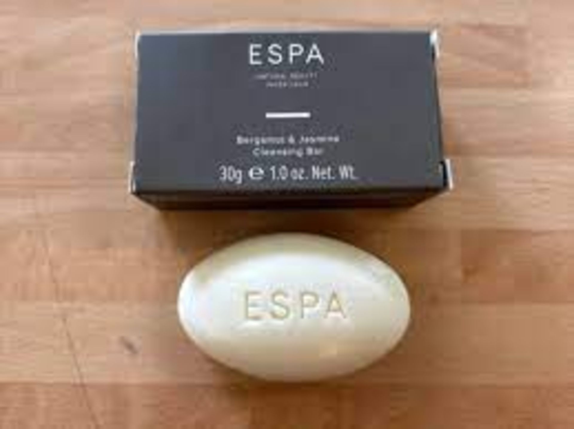 288 X NEW 30G BARS OF ESPA CLEANSING SOAP BAR BERGAMOT & JASMINE SPA (ROW19)