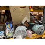 13 PIECE MIXED LOT INCLUDING PAINT, UNDERLAY, RONSEAL ETC R9-8