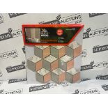 40 X BRAND NEW HOUSE OF MOSAIC MOSAIC TILE SHEETS 300 X 300MM R15-5