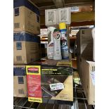 MIXED LOT INCLUDING RUBBERMAID BRUSHLESS SWEEPER, CIF CLEANING PRODUCTS ETC R9-8