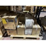 PALLET TO CONTAIN A LARGE QUANTITY OF GLASSWARE IN VARIOUS DESIGNS R9-8