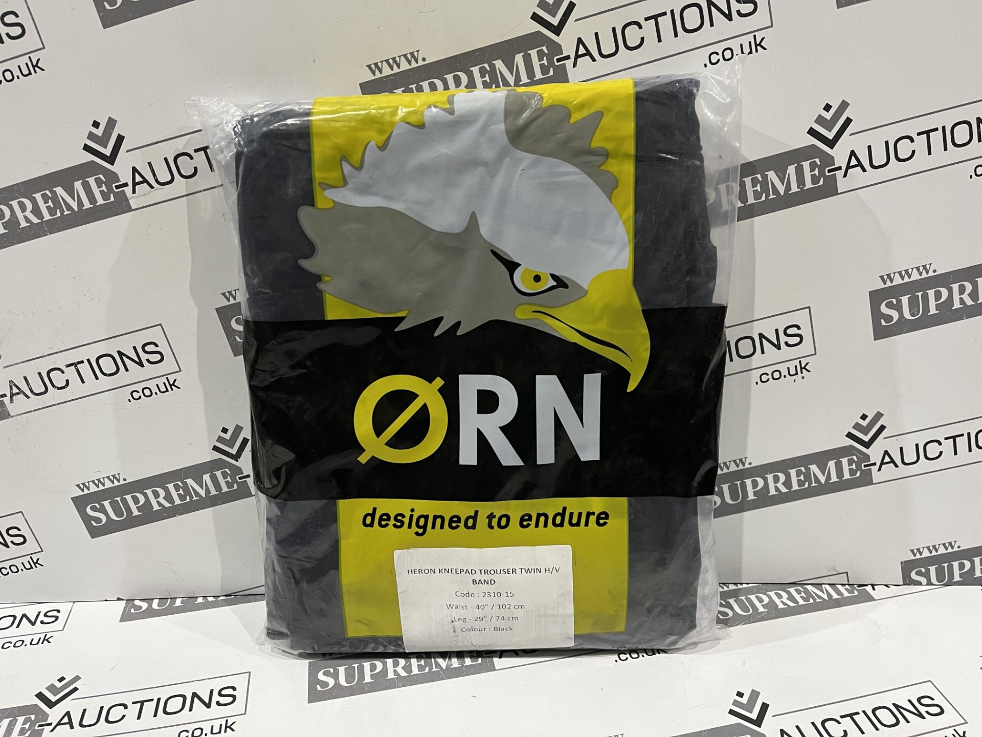 13 X BRAND NEW PAIRS OF ORN PROFESSIONAL WORK TROUSERS WITH KNEE PADS (SIZES MAY VARY) R10-4
