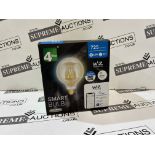 6 X BRAND NEW 3 WAY PLATE PENDANT LIGHTS WITH SMART BULBS R15-9