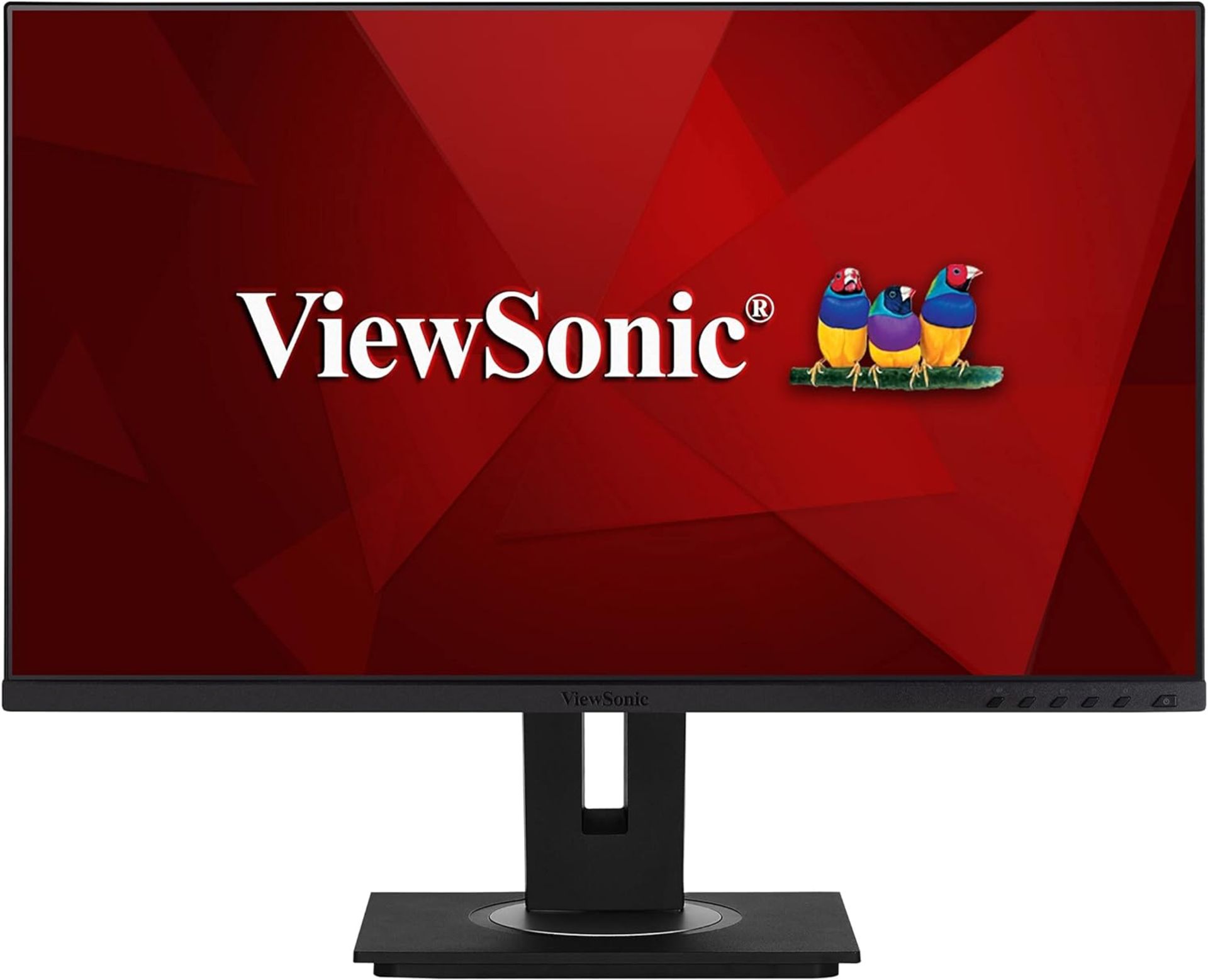 VIEWSONIC VG2755 27 Inch IPS Full HD Ergonomic Monitor. RRP £175. (PCKBW). IDEAL FOR WORK & STUDY AT - Image 2 of 6