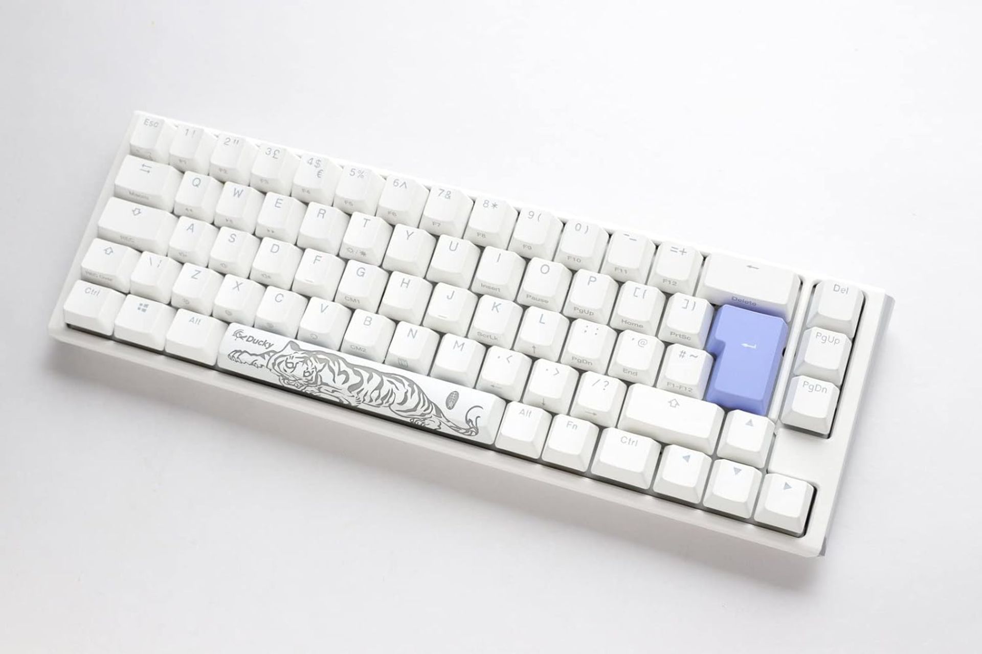DUCKY ONE 3 Pure White SF RGB Wired Cherry MX Red Mechanical Keyboard. RRP £135. QUACK Mechanics - Image 3 of 5