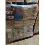 Large Pallet of Unchecked End of Line/Damaged Packaging Supermarket Stock. Huge variety of items