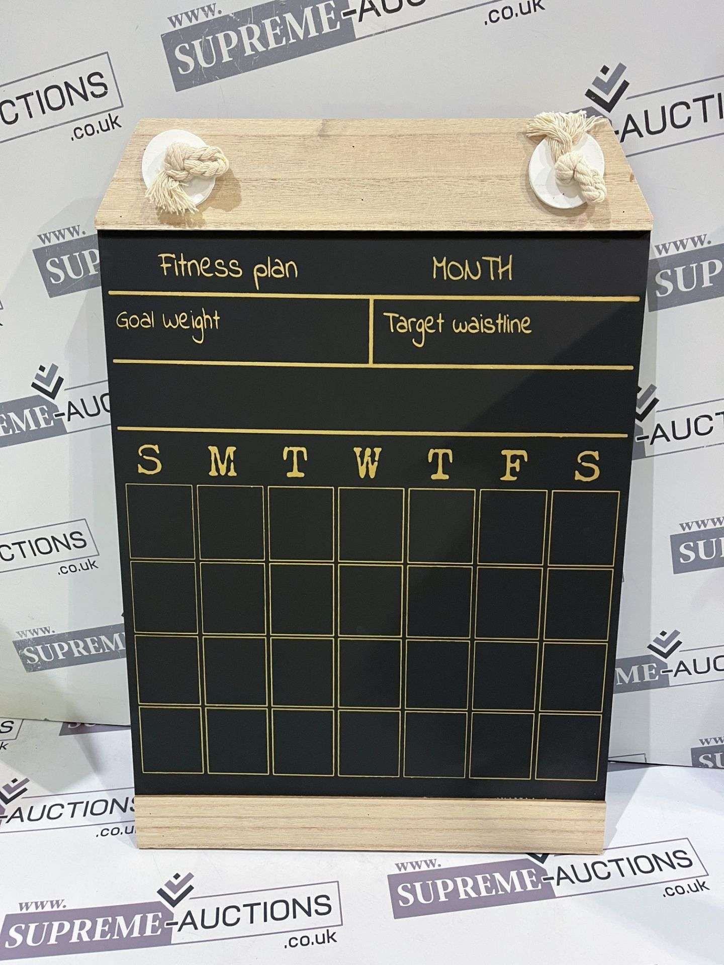 20 X BRAND NEW CHALKBOARD FITNESS PLANNERS R15-9