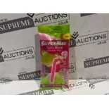 60 x New Sealed Packs of 4 Super-Max Twin Blade Disposable Razors for Women. RRP £4.99 per pack R16