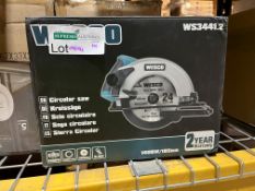 WESCO 1400W 185MM CIRCULAR SAW R7-4