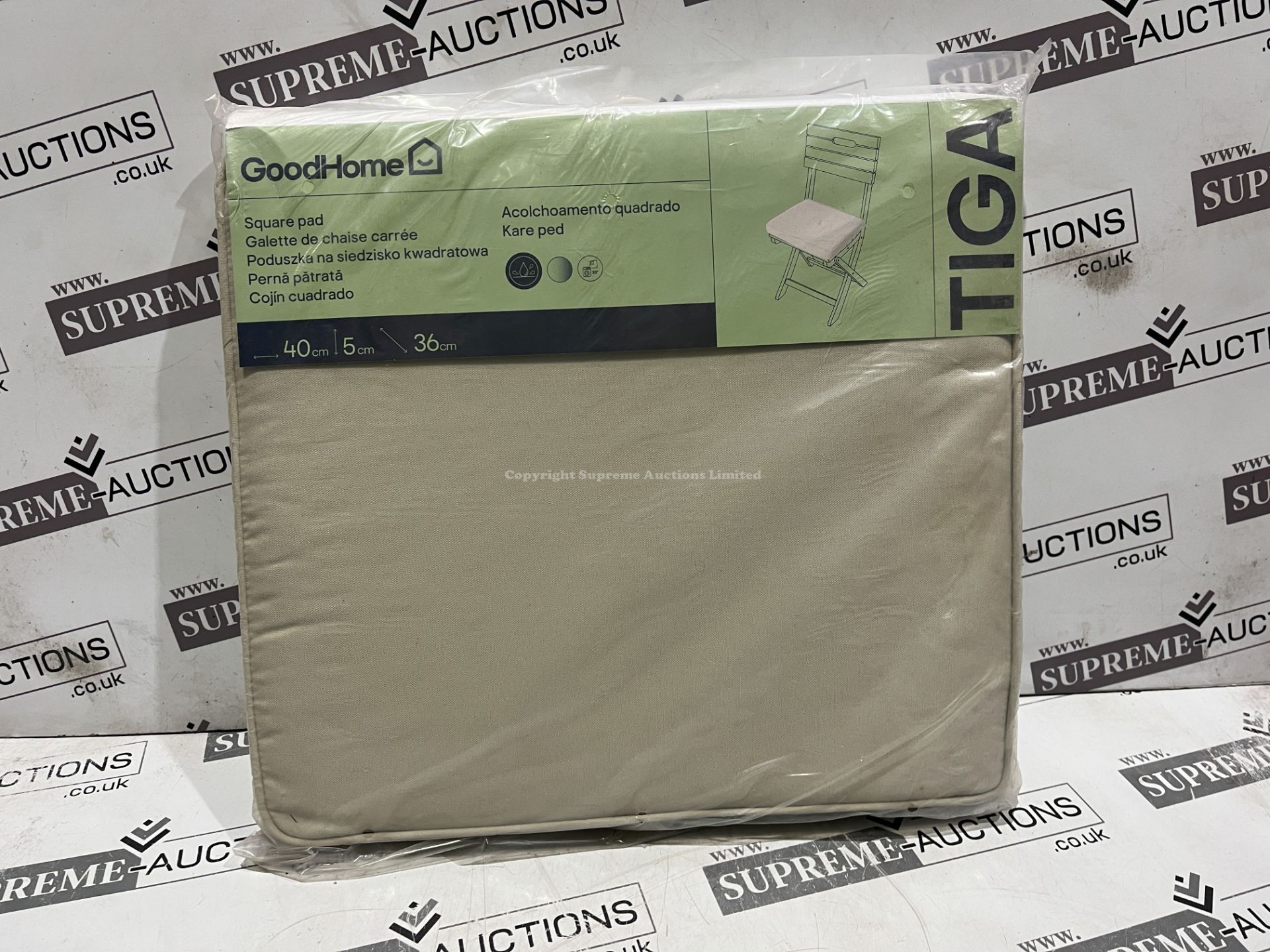 20 X BRAND NEW TIGA SQUARE SEAT PADS (COLOURS MAY VARY) R9-5