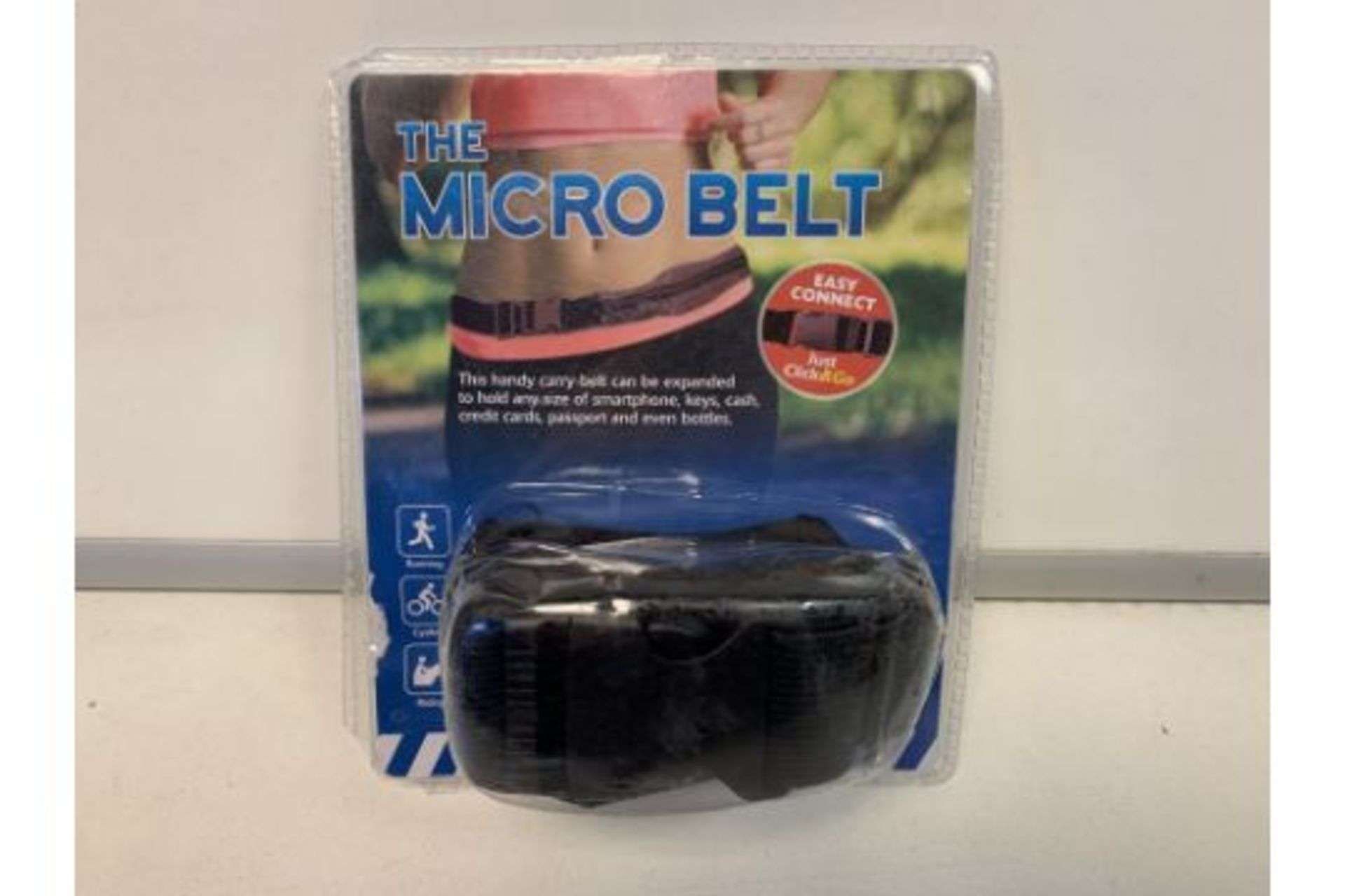 50 X NEW PACKAGED 'THE MICRO BELTS' HAND CARRY BELT CAN BE EXPANDED TO HOLD ANY SIZE OF