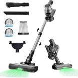 New & Boxed Proscenic P12 Cordless Vacuum Cleaner, 33Kpa Stick Vacuum Cleaner with Touch Display,