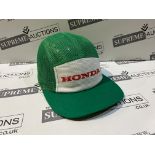 40 X BRAND NEW GREEN HONDA CAPS R18-5