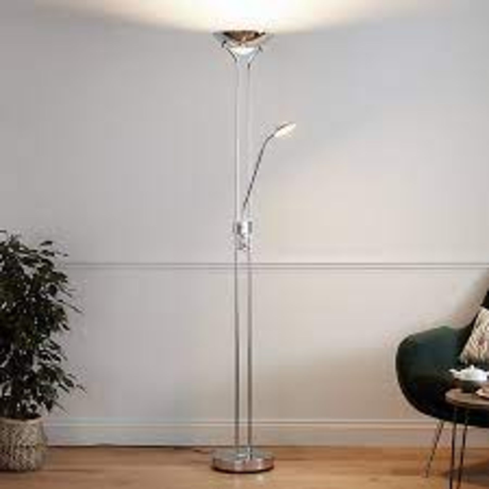 (REF2401651) 1 Pallet of Customer Returns - Retail value at new £1,357.99 THESTIAS 1L FLOOR LAMP CLR - Bild 2 aus 4