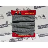 TRADE LOT 150 X BRAND NEW CLASSIC RIB KNIT MULTI LAYERED NECK WARMERS R7.5