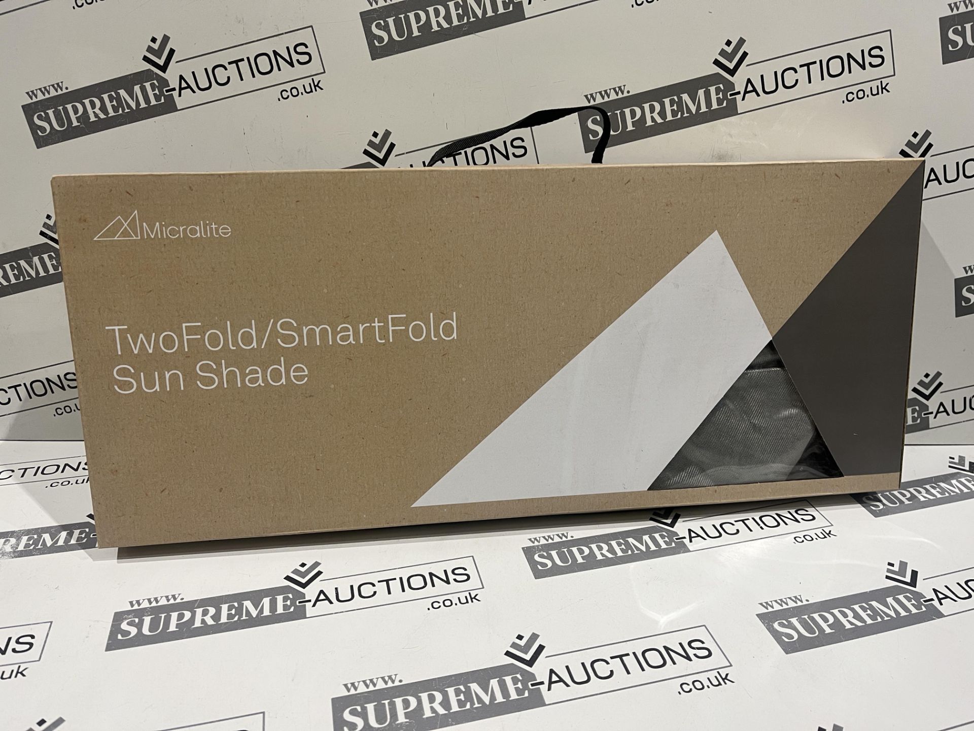 10 X BRAND NEW MICRALITE TWOFOLD/SMARTFOLD SUNSHADES R9-3